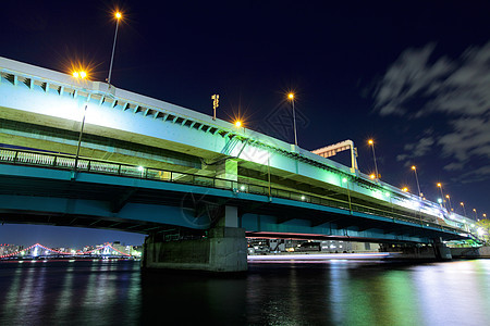 东京公路天空运输反射城市交通图片