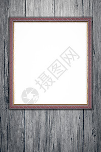 旧图片框白色木材木工房间古董染料框架材料木头木板背景图片