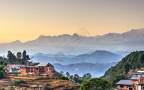 尼泊尔Bandipur村图片