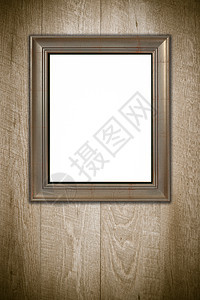 旧图片框艺术木工控制板木板照片白色框架绘画墙纸房间背景图片