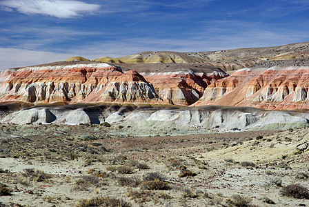 巴塔哥尼亚的景观侵蚀荒野干旱全景沙漠高原峡谷地质学风景岩石图片