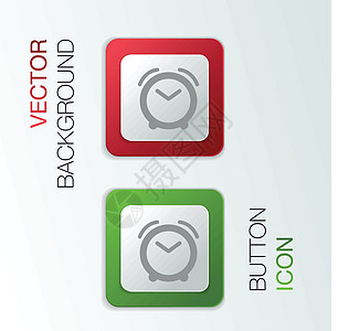闹钟绿色反射跑表测量商业按钮电脑手表技术红色图片