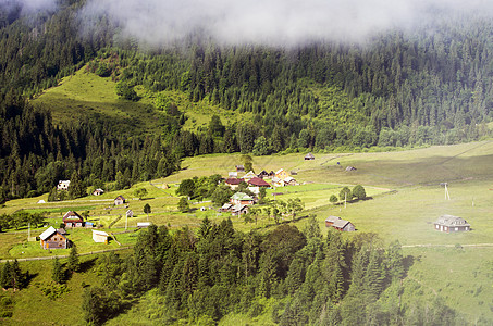 山高地貌喀尔巴阡山 乌克兰草原日落国家草地全景土地葡萄园彩虹高地天空图片