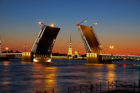 圣彼得堡地方风光都市白夜建筑学图片
