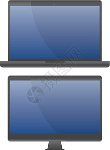 技术设备笔记本办公室屏幕灰色电脑桌面插图正方形网络绘画图片