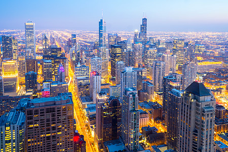 芝加哥城市中心图片