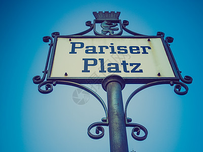 巴黎Platz标志街道广场图片