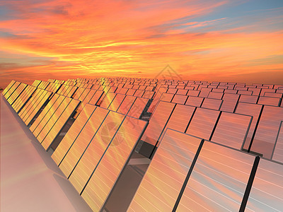 许多太阳能电池板能用太阳获得能量燃料细胞植物力量商业发电机集电极光伏阳光晴天图片