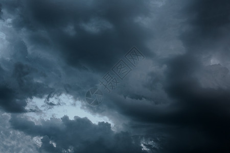 云天空先兆飓风灰色下雨预兆雷鸟天堂图片