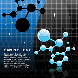 科学背景医疗文摘公式化学品化学插图生物学纽带技术物理背景图片