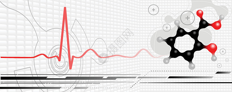 矢量医疗背景疾病插图技术化学品治疗教育高科技药品脉动化学图片
