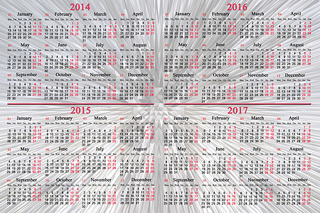 2014  2017年日历厄运日记时间桌子数字日程密码商业议程办公室图片
