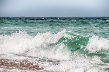 北卡罗来纳州Hhattaas角大西洋彩色海岸数控摄影海岸线日落海滩沙丘全景波浪图片