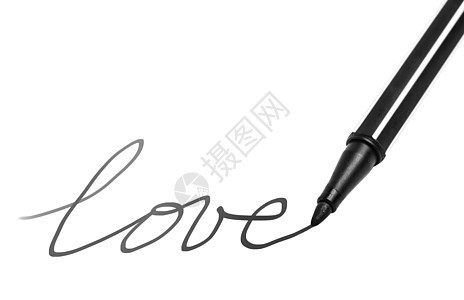 爱墨水脚本白色艺术品宣言宏观铅笔作家黑色书法图片