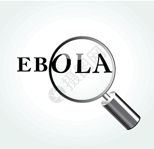 矢量ebola病毒概念说明图片