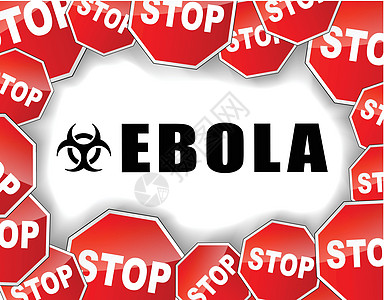 停止ebola 病毒插图图片