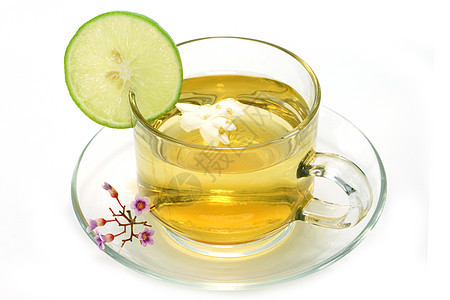 花茶混合蜂蜜和柠檬输液橙子饮料混合物美食球座植物食物香气叶子图片