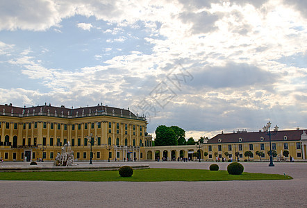 奥地利维恩Shonbrunn宫花园雕像观光吸引力公园君主旅游建筑建筑学地标首都图片