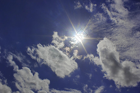 蓝蓝天空空气天气阳光气氛蓝色场景气候臭氧天堂多云图片