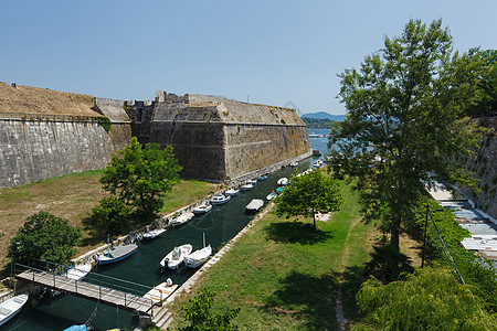 希腊科孚旧堡垒图片