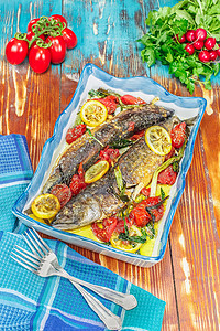 鱼鲭鱼蔬菜烹饪乡村食物桌子饮食厨师厨房生活图片
