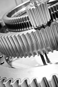 齿轮 坚果和螺栓 伟大的技术背景机齿力量机械马达创新工程工业金属部分圆圈图片