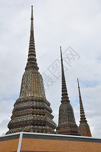 泰国曼谷的Watho场所崇拜宗教寺庙身体美术佛教徒纪念碑建筑旅游图片