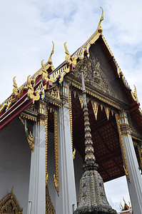 泰国曼谷的Watho旅行神社场所沉思上帝雕像寺院寺庙宗教旅游图片