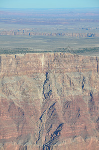 大峡谷太阳砂岩蓝色沙漠石头橙子悬崖地质学国家旅游图片
