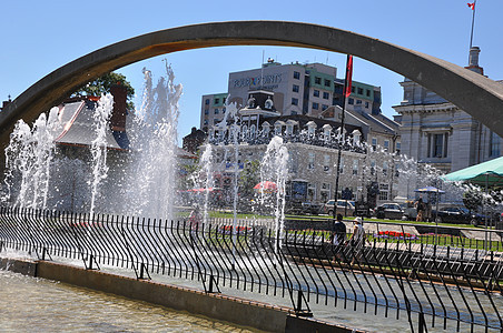 金斯敦联邦不老泉分会纪念碑联盟公园建筑学省份联邦喷泉地标拱门图片