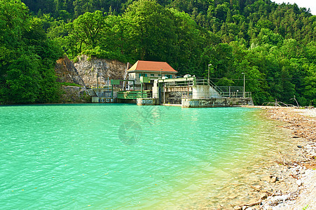 水力发电发电厂建筑学活力工程植物车站环境发电机绿色力量水库图片