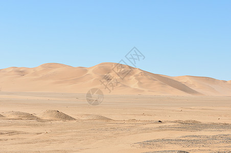 纳米布沙漠的7号防空洞纳米布沙漠沙丘风景干旱孤独荒野图片