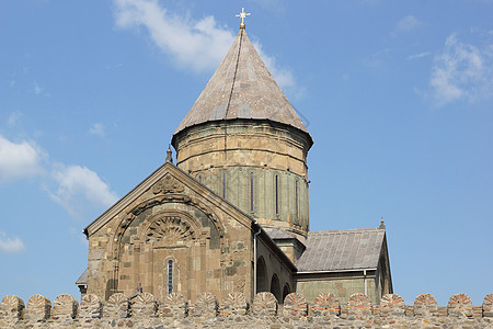 格鲁吉亚教堂旅游观光景点大教堂城市建筑学全景宗教旅行建筑图片