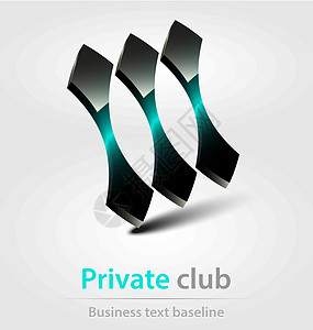 私人俱乐部商业图标图片