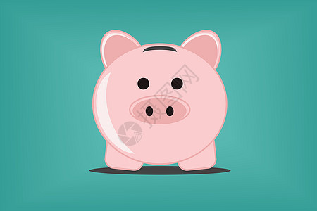 养猪银行快乐积累礼物货币插图孩子们财政经理硬币帐户图片