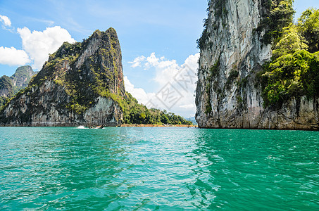 美丽的岛屿景点旅游顶峰天空水库热带旅行石灰石蓝色风景图片