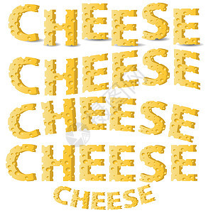 奶酪字母字体幼儿园卡通片食物教育语法烹饪学校学习牛奶背景图片