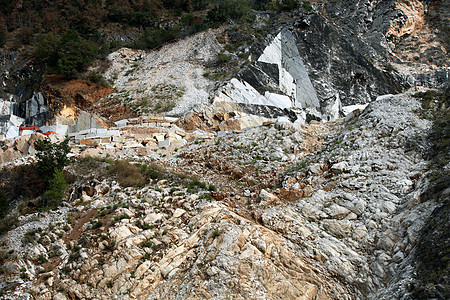 大理石场  阿普安阿尔卑斯山材料矿业存款矿物地区山脉大理石洞穴建造艺术图片