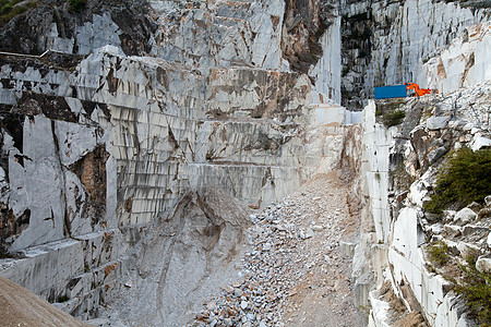 大理石场  阿普安阿尔卑斯山 卡拉拉石头地区材料建造洞穴岩石矿物高山大理石艺术图片