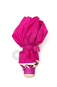 粉红色雨伞安全女孩季节粉色生活阳伞图片
