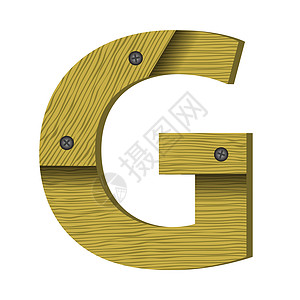 木制字母 GG图片