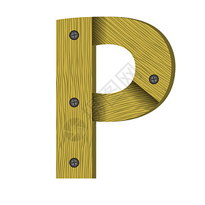 木制字母 PP图片