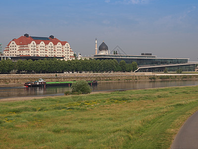 德累斯顿的Elbe河图片