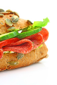 三明治熟食杂货店垃圾面包美食包子午餐牛肉小麦火鸡图片