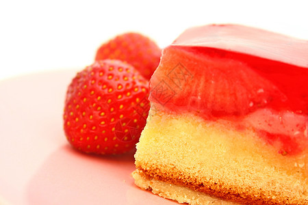 草莓派水果宏观馅饼盘子甜点面包美食食物饼干糕点图片