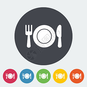 餐馆食物卡片绘画餐厅午餐早餐推广用具餐具互联网背景图片