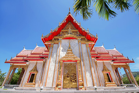 寺庙外观建筑旅行佛塔文化扫管天空宗教色彩旅游图片