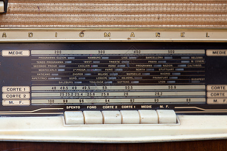 旧旧无线电台技术拨号收音机短波频率娱乐电气电子产品音乐车站图片