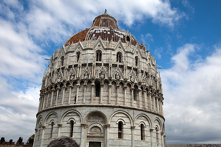 Pisa  圣约翰在米拉科利广场的浸礼会坎波建造建筑学建筑正方形奇迹历史洗礼池旅游圆顶图片