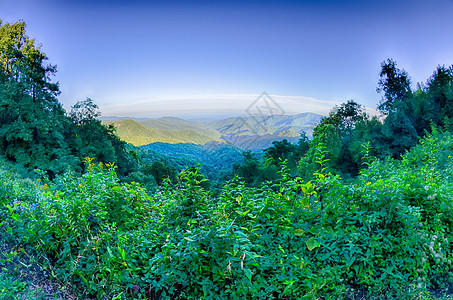 国家公园日落风景山脉夏季山峰风景日出落叶叶子数控远景射线山脊风光图片